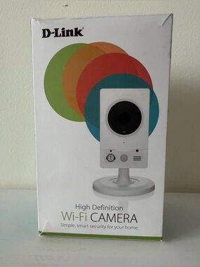 Brand New D-Link WiFi Camera Day and Night Micro SD Slot Motion Detection HD